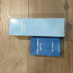 Dolce & Gabbana light blue set